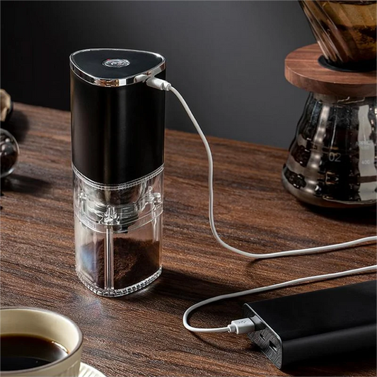 Portable Electric Coffee Grinder TYPE C USB Charge Ceramic Grinding Core Home Coffee Beans Pulverizer Grinder